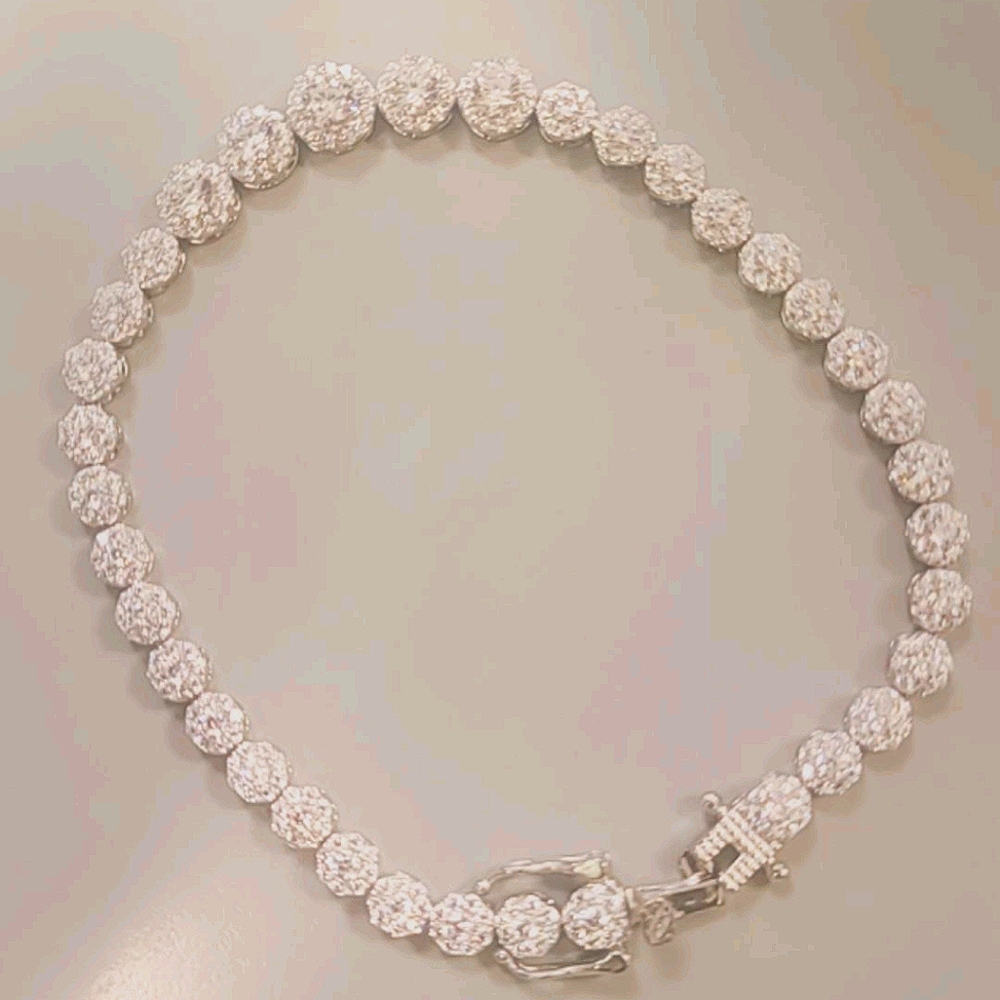 Sparkly Silver Bracelet